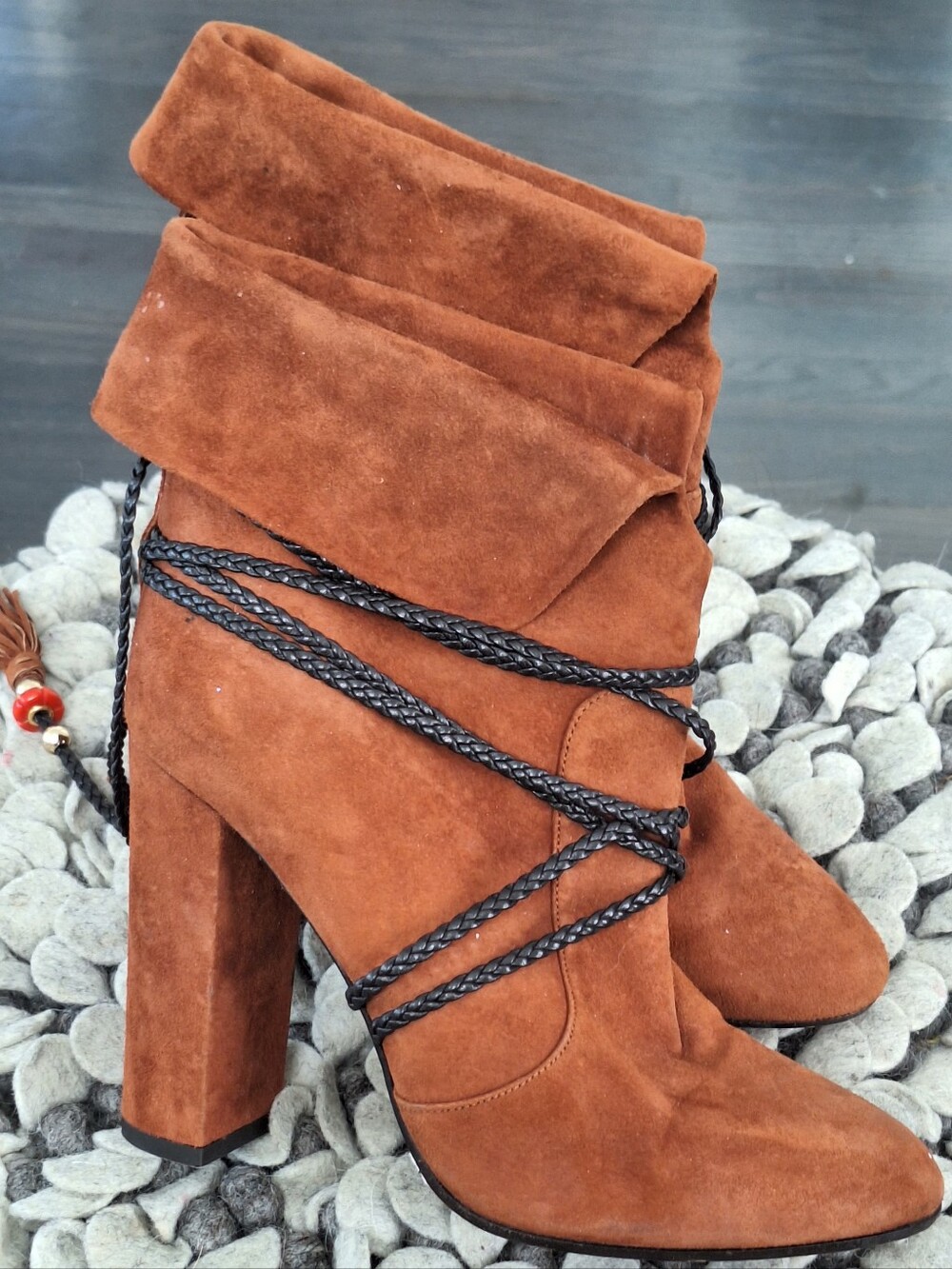 🔥Aquazzura Moonshine Suede Boots 39